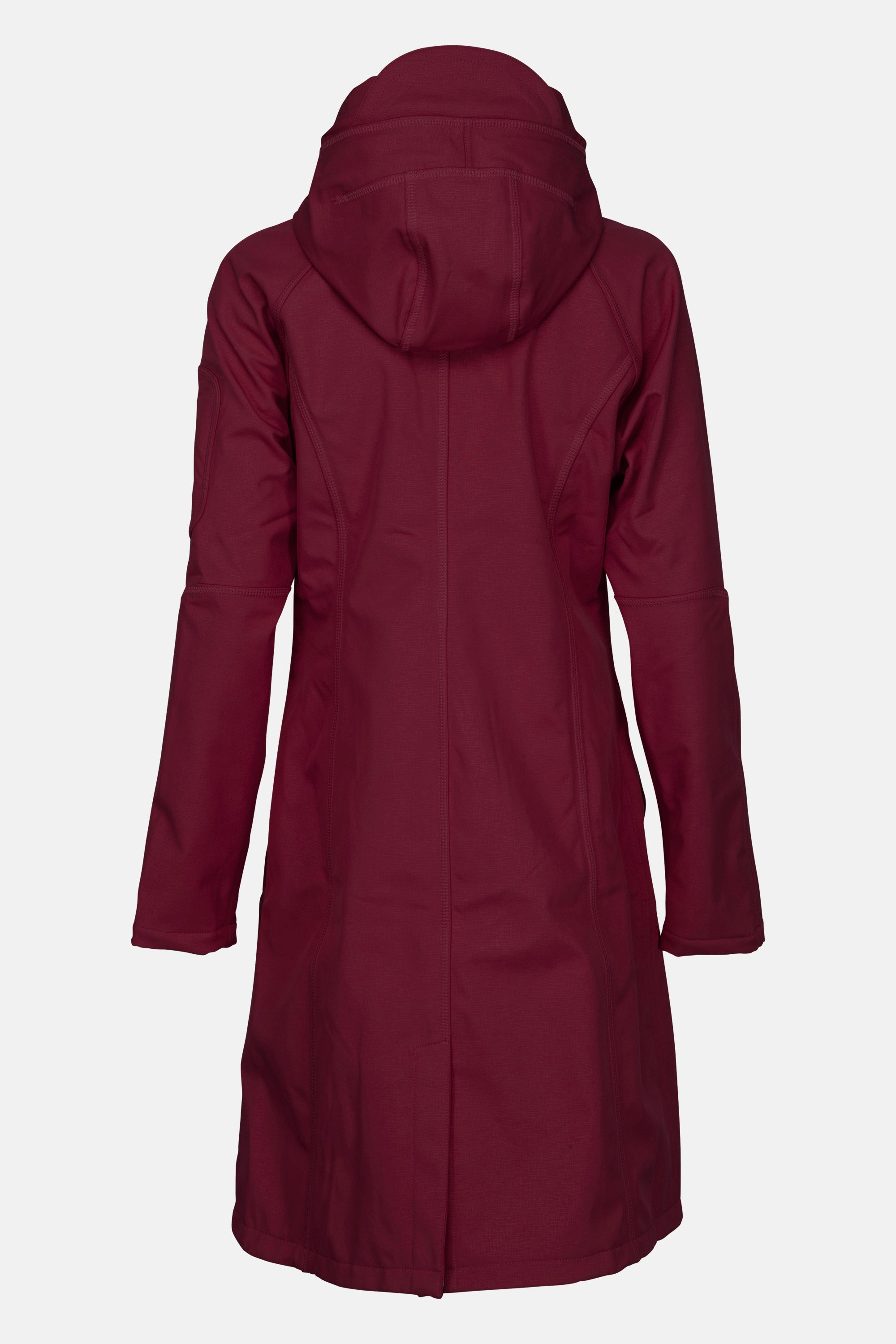 Ilse Jacobsen Hornbæk Rain Raincoat Raincoat 307 Maroon Banner